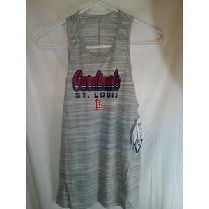 Major League Fitness Cardinals Tank Top Sleeveless Athletic‎ St. Louis M $39 NWT